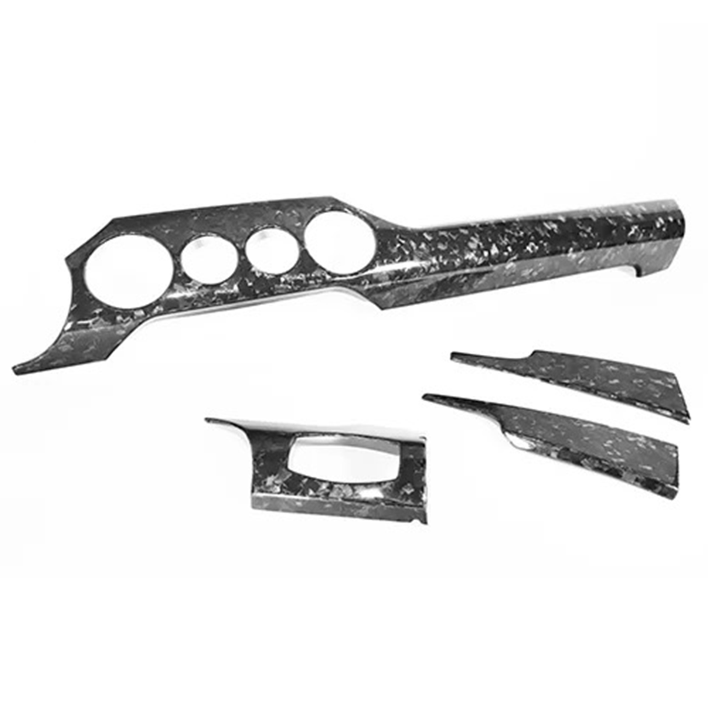 Icyyy Performance 2015-2023 Mustang Hard Forged Carbon Fiber 4 Pc Dash Cover - Performance Pack