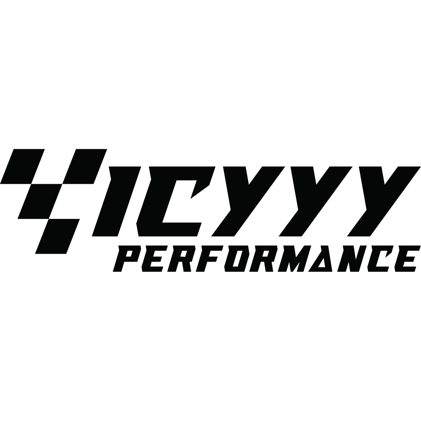 IcyyyPerformance 12" x 3.5" Premium Vinyl Decal