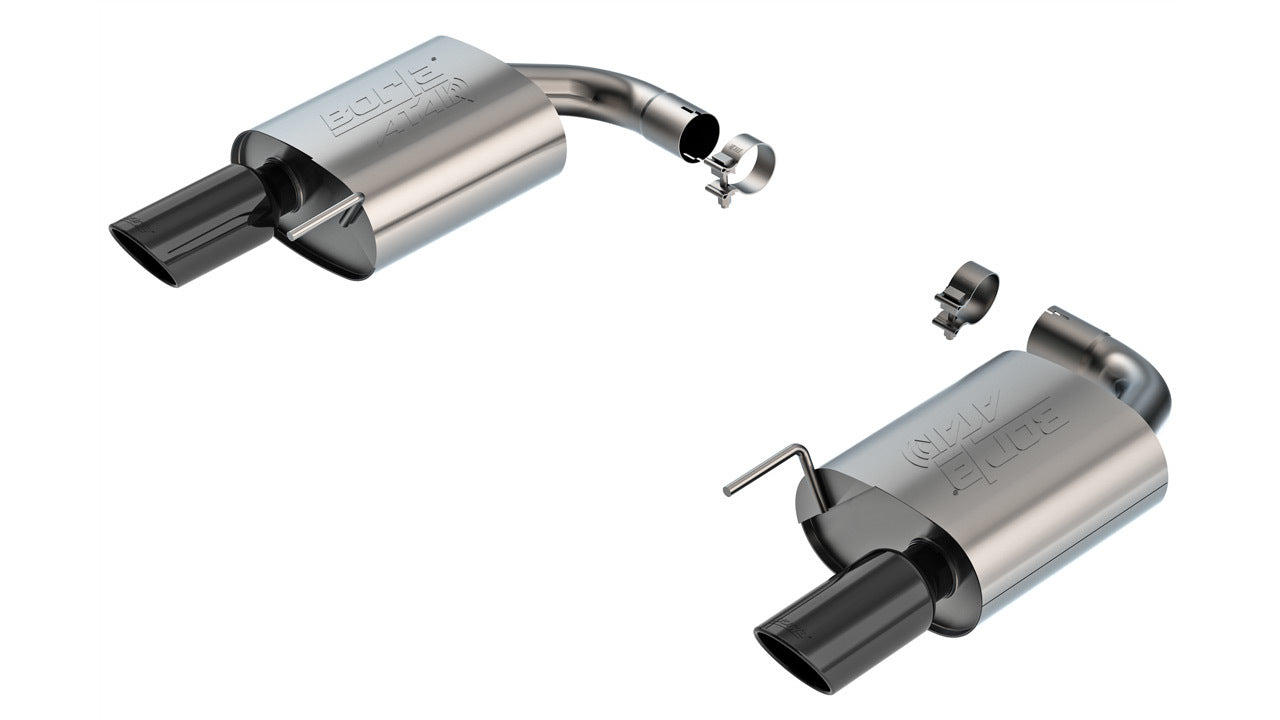 BORLA Axle-Back Exhaust System 2024-2025 Ford Mustang GT 5.0L V8
